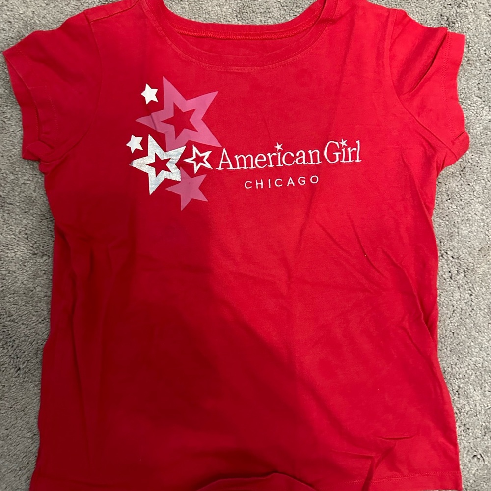 American Girl T shirt Chicago size L girls (14/16)